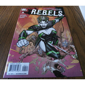 R.E.B.E.L.S. #4 (July 2009 DC Comics)